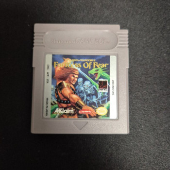 FORTRESS OF FEAR - GAME BOY - CARTOUCHE SEULE