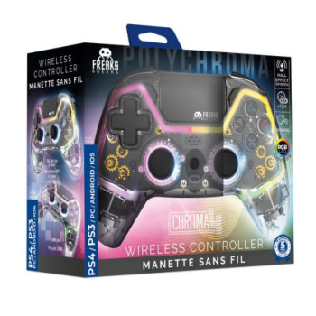 MANETTE POLYCHROMA PS4/PS3/PC SANS FIL