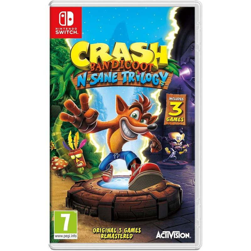 CRASH BANDICOOT N. SANE TRILOGY - SWITCH