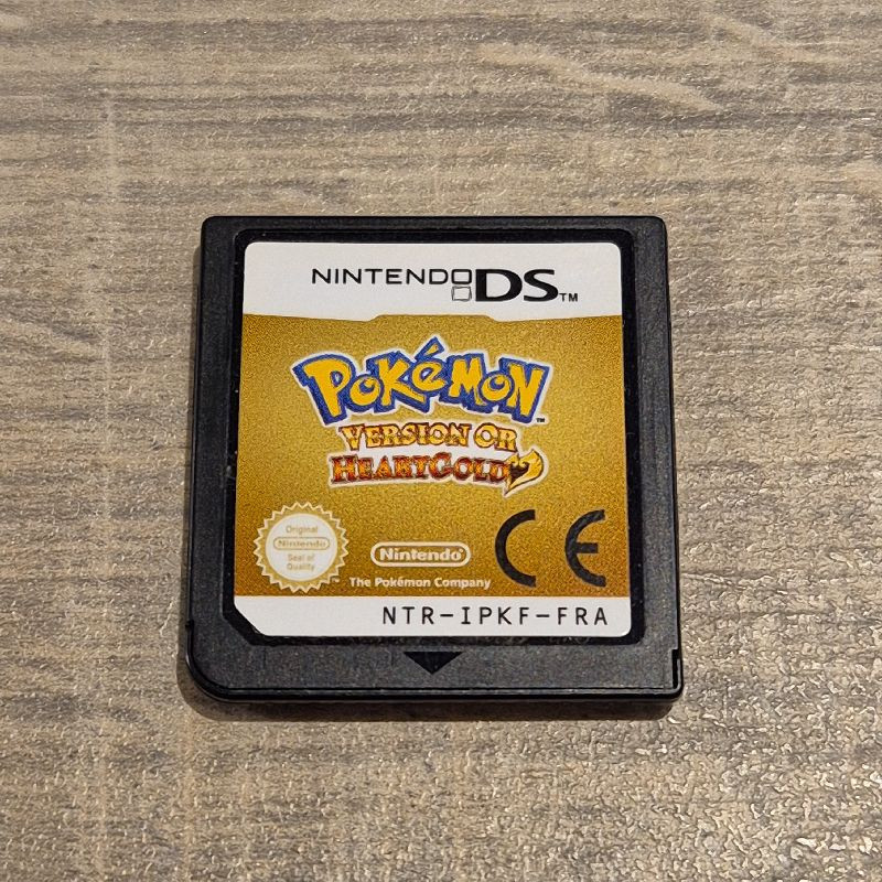 POKEMON VERSION OR HEART GOLD - DS SANS BOITE