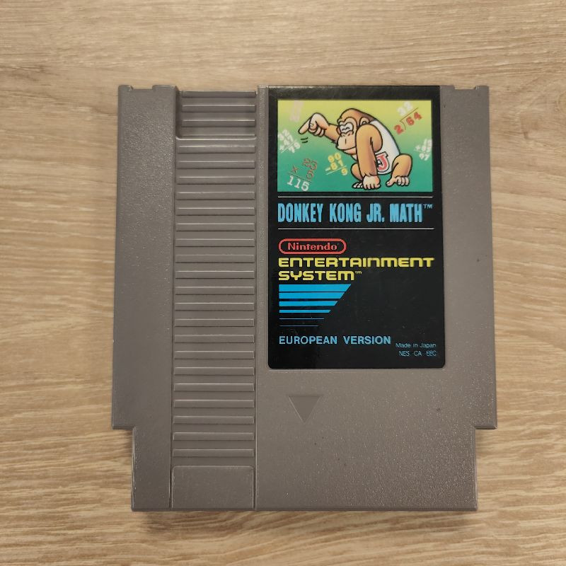 NES DONKEY KONG JR MATH