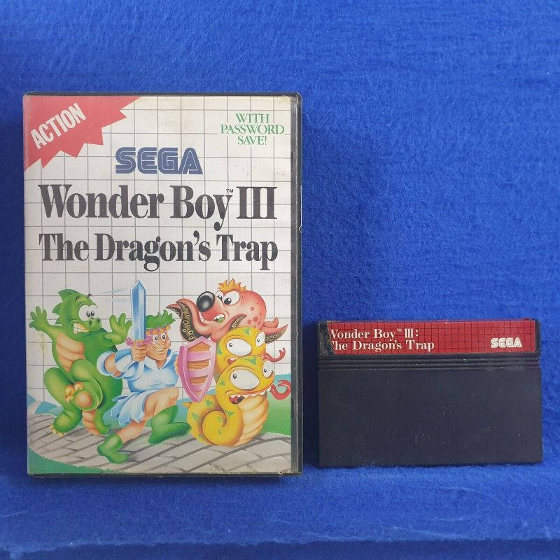 MASTER SYSTEM WONDER BOY III 3 THE DRAGON S TRAP (NI) SEGA PAL (WORKS IN US)