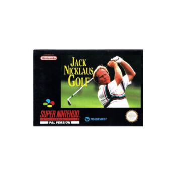 JACK NICKLAUS GOLD - SUPER NINTENDO + BOITE NOTICE