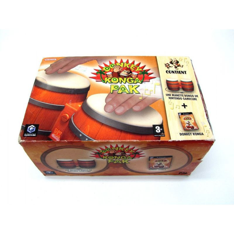 DONKEY KONGA + KONGA - GAMECUBE