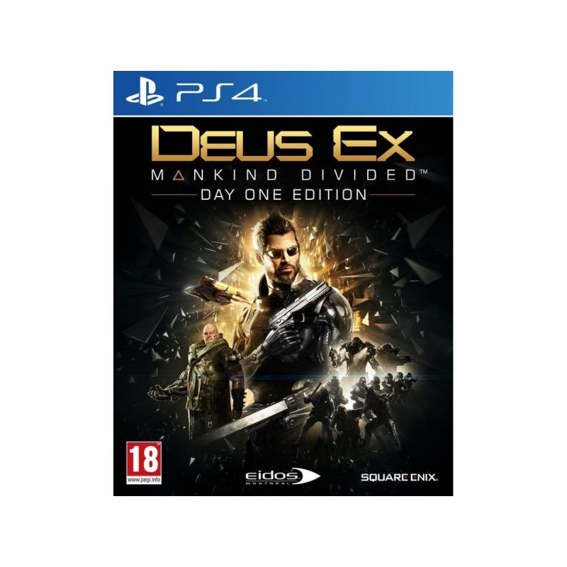 DEUS EX MANKIND DIVIDED EDITION DAY ONE - PS4