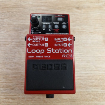 PEDALE A EFFET BOSS LOOP STATION RC-3