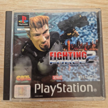 FIGHTING FORCE 2 PS1 + NOTICE