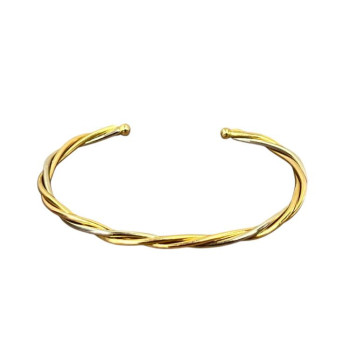 BRACELET CARTIER VINTAGE JONC TORSADE 13.19GRS