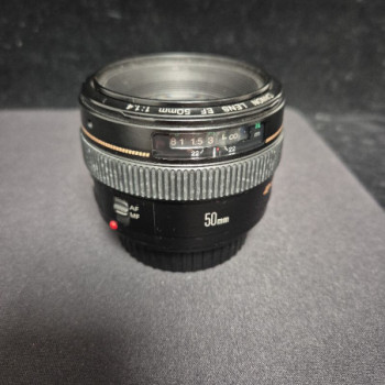 OBJECTIF  CANON EF 50MM 1:1.4