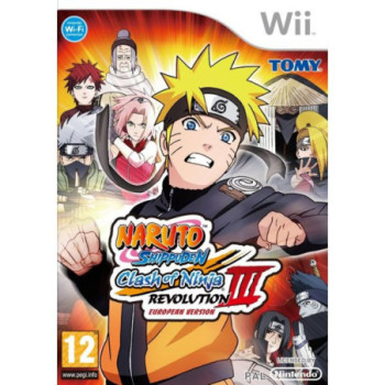 NARUTO SHIPPUDEN CLASH OF NINJA REVOLUTION 3 - WII