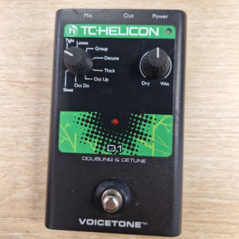 TC HELICON VOICETONE D1 PEDALE D EFFET VOIX