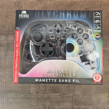 MANETTE SWITCH PC SANS FIL POLYCHROMA