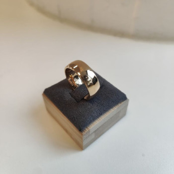 BAGUE 18K 14.10 GRS  DMT INTERIEUR