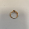 BAGUE OR JAUNE 18K DTS 2.8GR T53