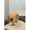 BAGUE OR JAUNE 18CT T50 +DIAMS 17.12GRS