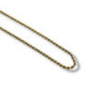 COLLIER EN OR 18K 12.68GR JAUNE 52CM