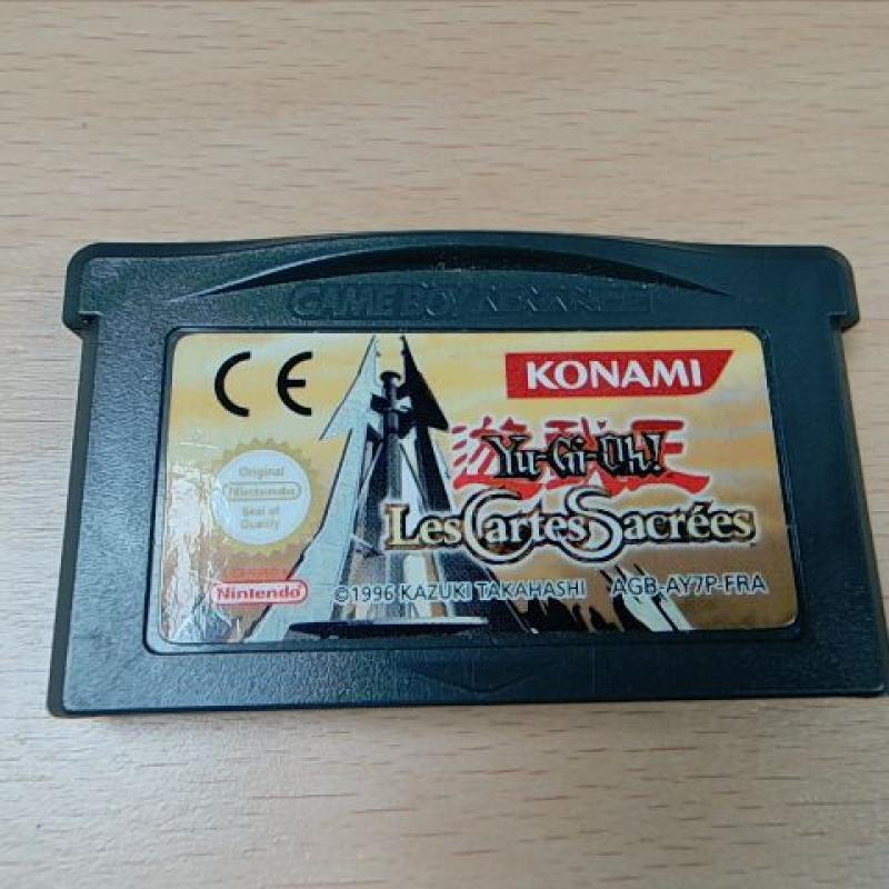 YU GI OH LES CARTES SACREES GBA JEUX SEUL