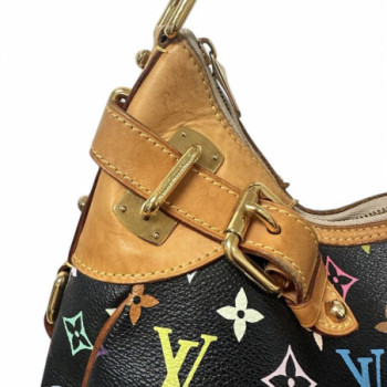 LOUIS VUITTON GRETA SHOULDER BAG M40196 MONOGRAM MULTICOLORE BLACK