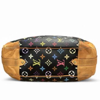 LOUIS VUITTON GRETA SHOULDER BAG M40196 MONOGRAM MULTICOLORE BLACK