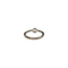 BAGUE CHOPARD HAPPY DIAMONDS OR BLANC 18K 3,12GRS T.51