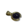 PENDENTIF OR JAUNE 18K + AMETHYSTE 5.07GRS