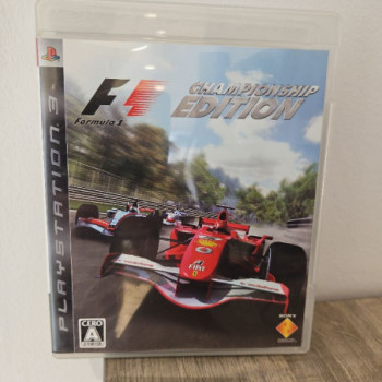 formula one championship edition ps3