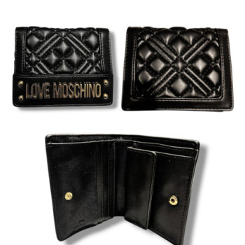 PORTEFEUILLE LOVE MOSCHINO QUILTED