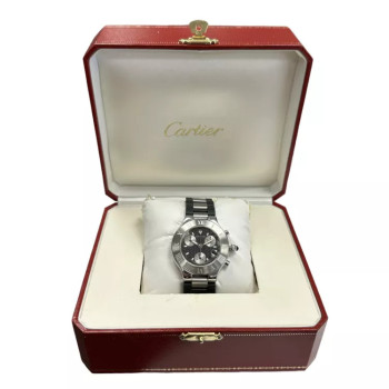 CARTIER CHRONOSCAPH 21 QUARTZ 38MM 2424