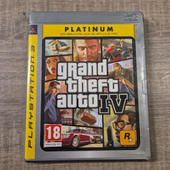 GTA GRAND THEFT AUTO IV - PS3