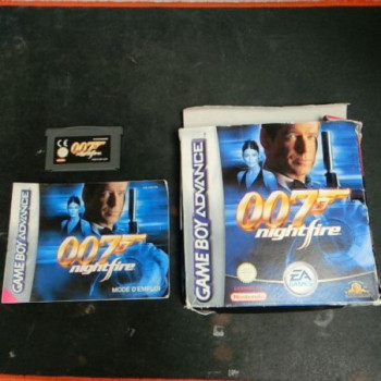 007 - nightfire - GBA (BOITE + NOTICE)