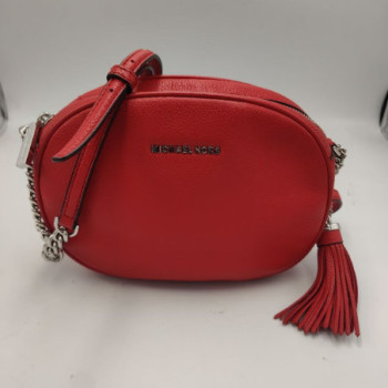 SAC EN BANDOUILERE MICHAEL KORS ROUGE