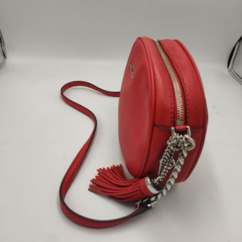 SAC EN BANDOUILERE MICHAEL KORS ROUGE