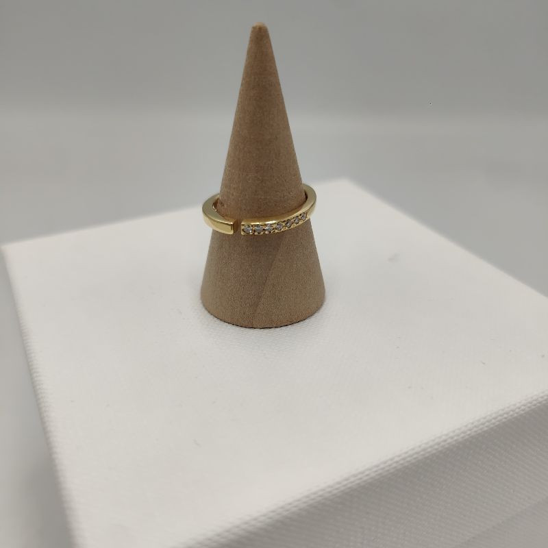 BAGUE OR JAUNE 18CT 3.40GRS DMT