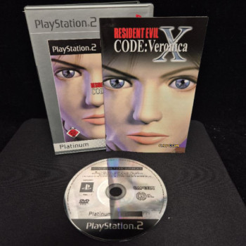 RESIDENT EVIL CODE VERONICA X PS2 PLATINUM COMPLET