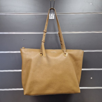 SAC A MAIN COCCINELLE SHOPPER BRUN