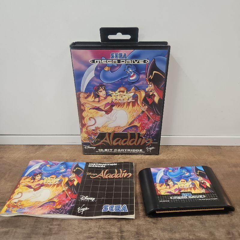 ALADDIN SEGA MEGA DRIVE + NOTICE