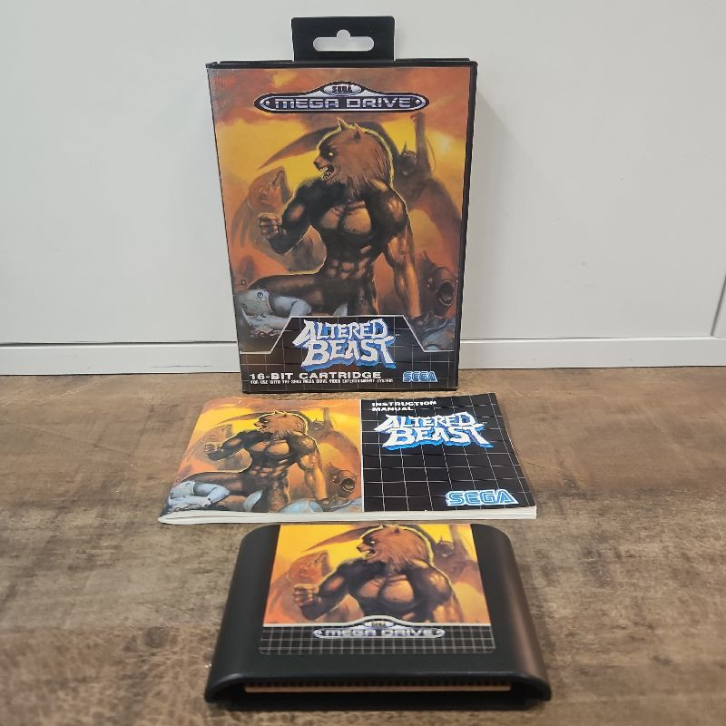 ALTERED BEAST SEGA MEGA DRIVE + NOTICE