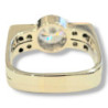 BAGUE OR 18CT 9.43 DIAMANTS