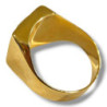 BAGUE OR JAUNE 18CT 6.95GRS T 62