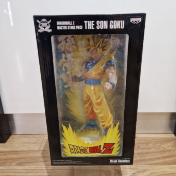 DRAGONBALL Z MASTER STARS PIECE THE SON GOKU STATUE MANGA DIMENSIONS BANDAI