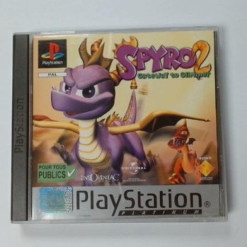 SPYRO 2 - PS1 - PLATINUM - COMPLET