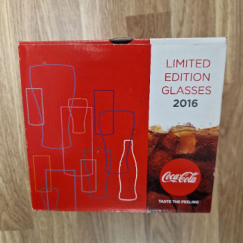 4 VERRES COCA LIMITED EDITION 2016