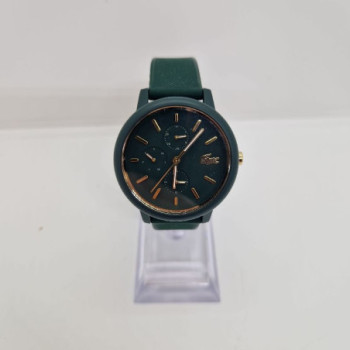 MONTRE LACOSTE VERTE CAOUTCHOUC