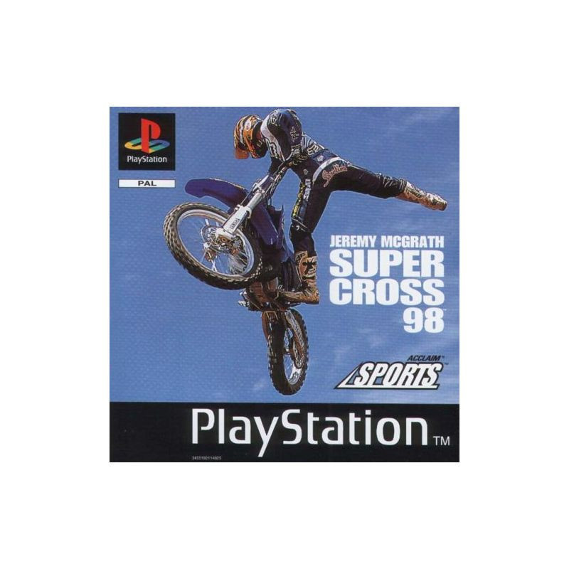 JEREMY MCGRATH SUPERCROSS 98 - PS1