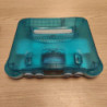 CONSOLE NINTENDO 64 TURQUOISE TRANSPARANTE + 1 MANETTE