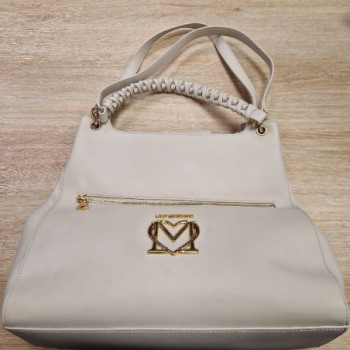 SAC LOVE MOSCHINO BEIGE