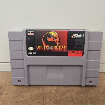 MORTAL KOMBAT SUPER NINTENDO US (CARTOUCHE SEULE)