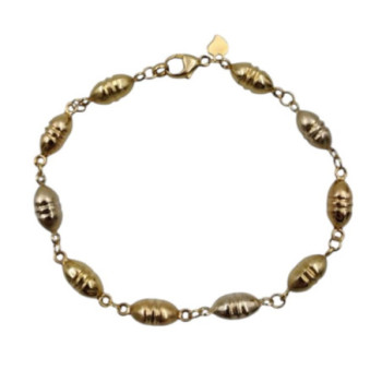 BRACELET OR JAUNE 18CT 7.61GRS