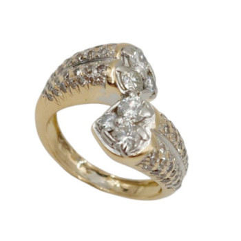 BAGUE OR 18K 8.39GR DTS T50