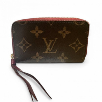 PORTEMONNAIE LOUIS VUITTON ZIPPY ROUGE